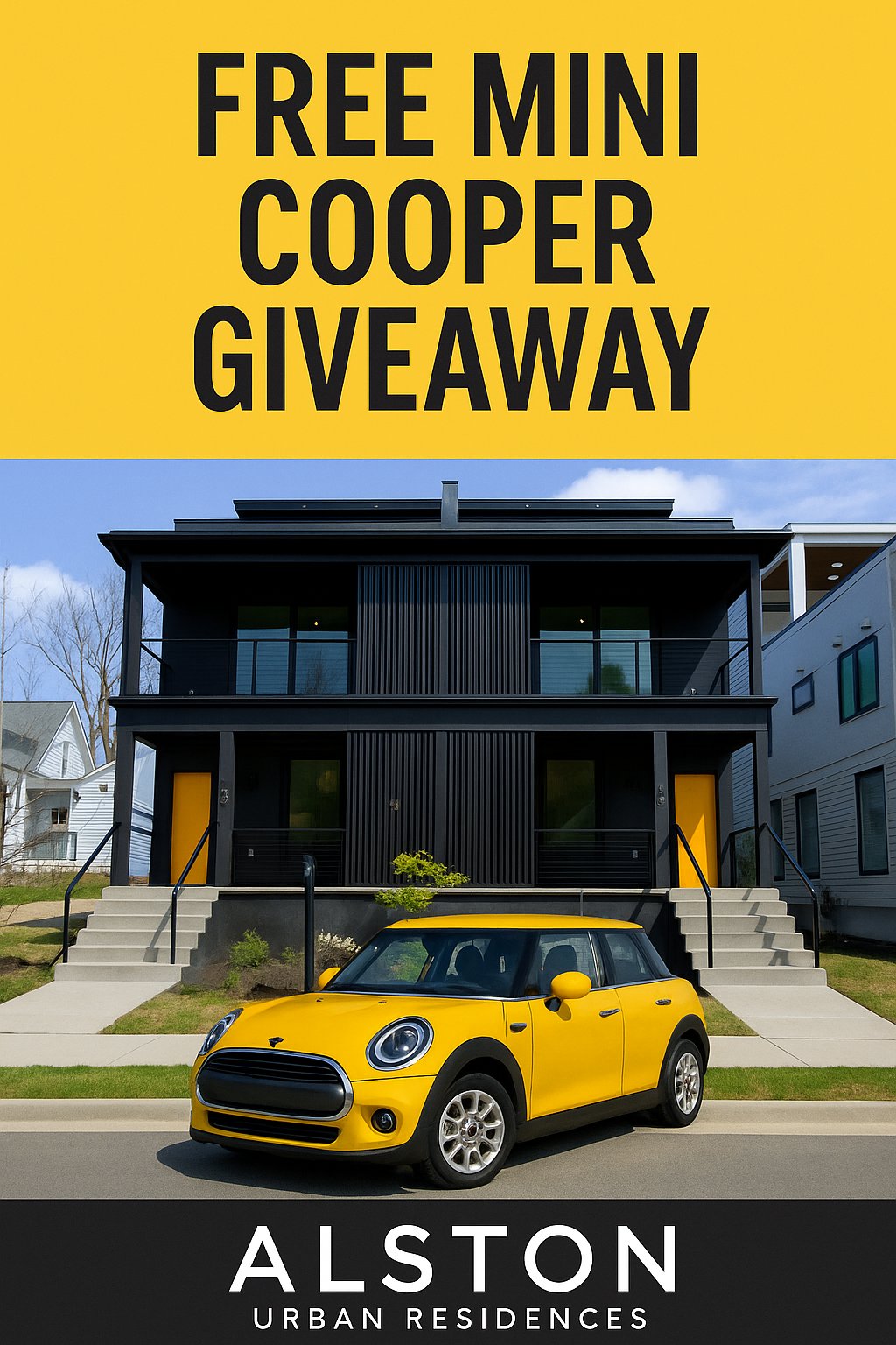 Mini Cooper GiveAway!