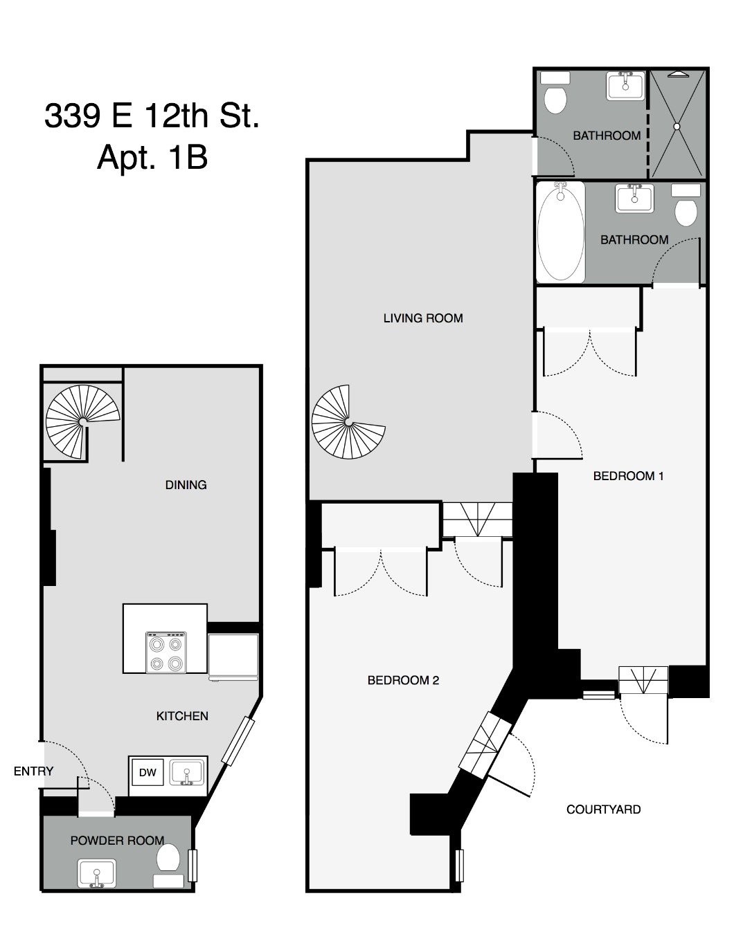 339 East 12th Street Unit: 1B