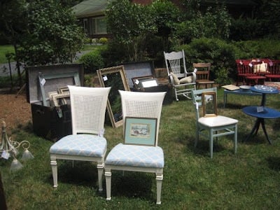Pictures from the Tag Sale Today!