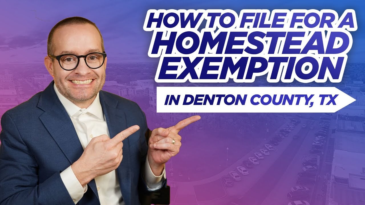 Denton County Homestead Exemption How-to