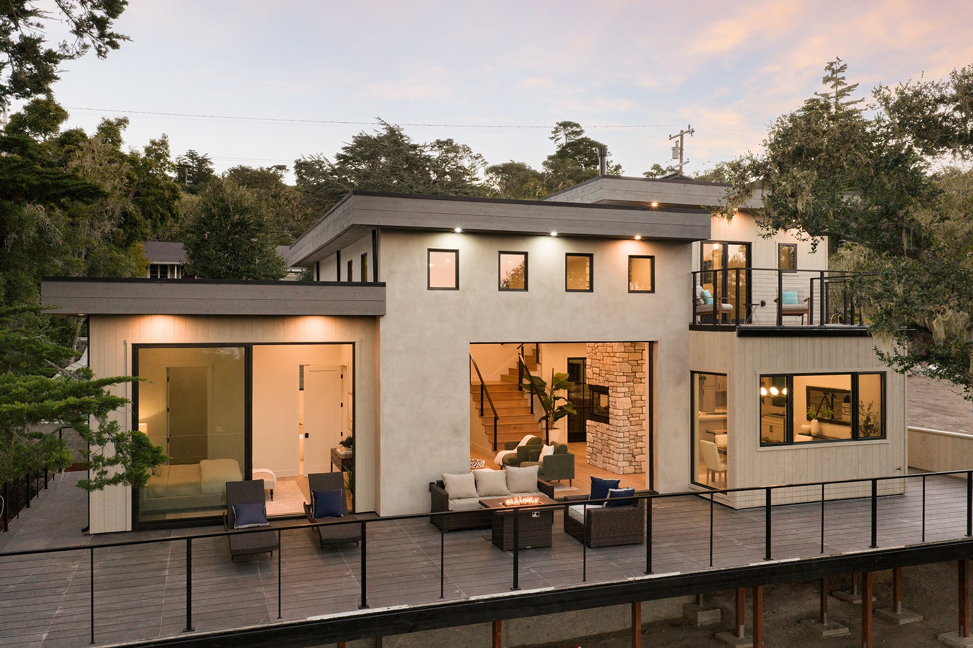 Modern Carmel Woods Retreat
