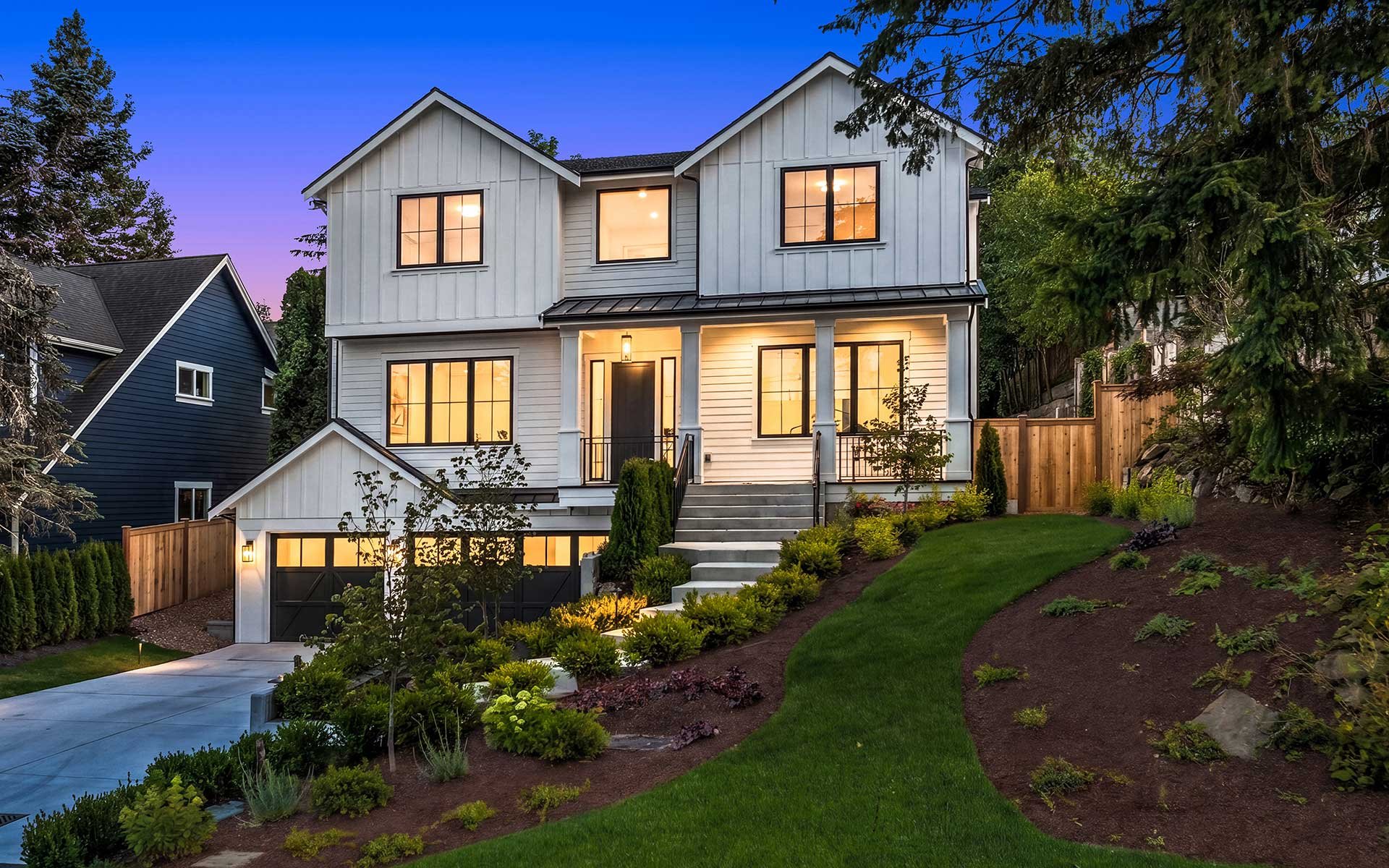 Exceptional New Construction in West Bellevue from Helix Design Build