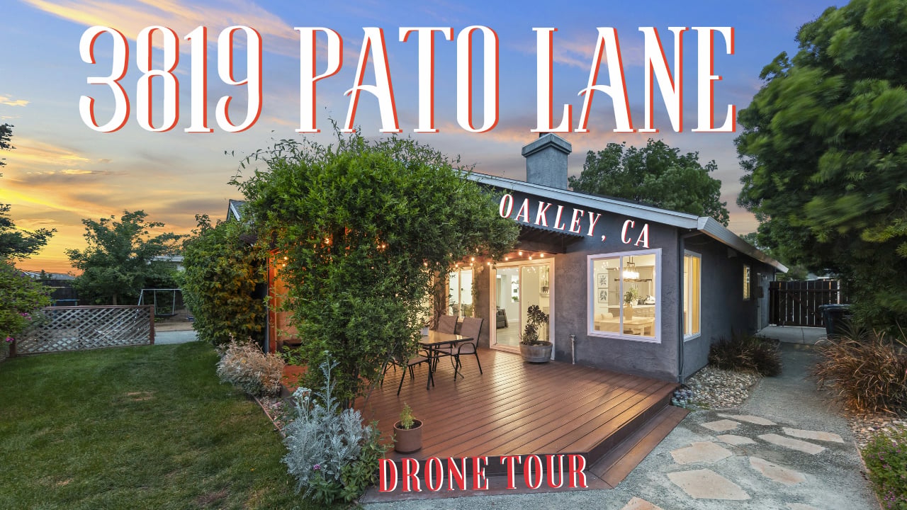  Drone Tour: A Beautiful Turn-Key Home in One of Oakley California's Most Exciting Communities