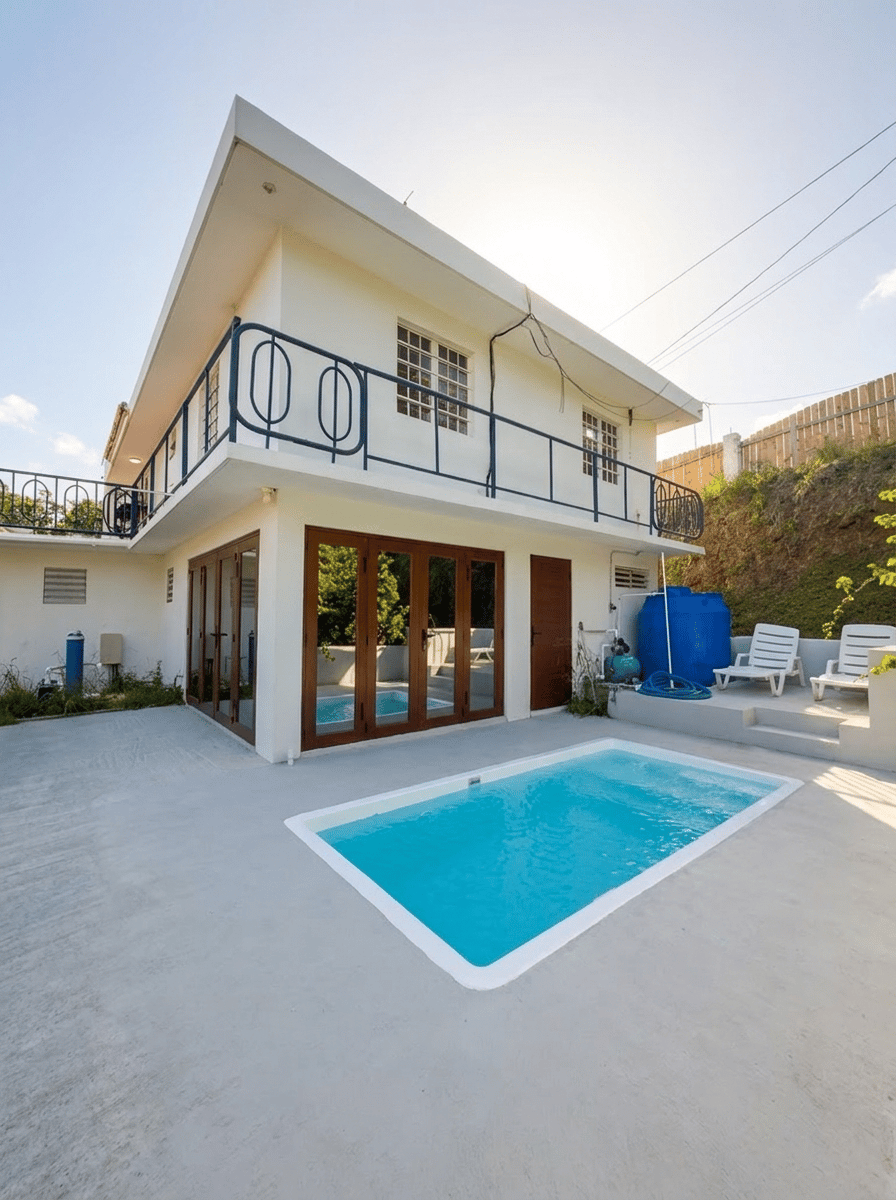 Cowboys House: Private Tropical Retreat with Pool in Rincón