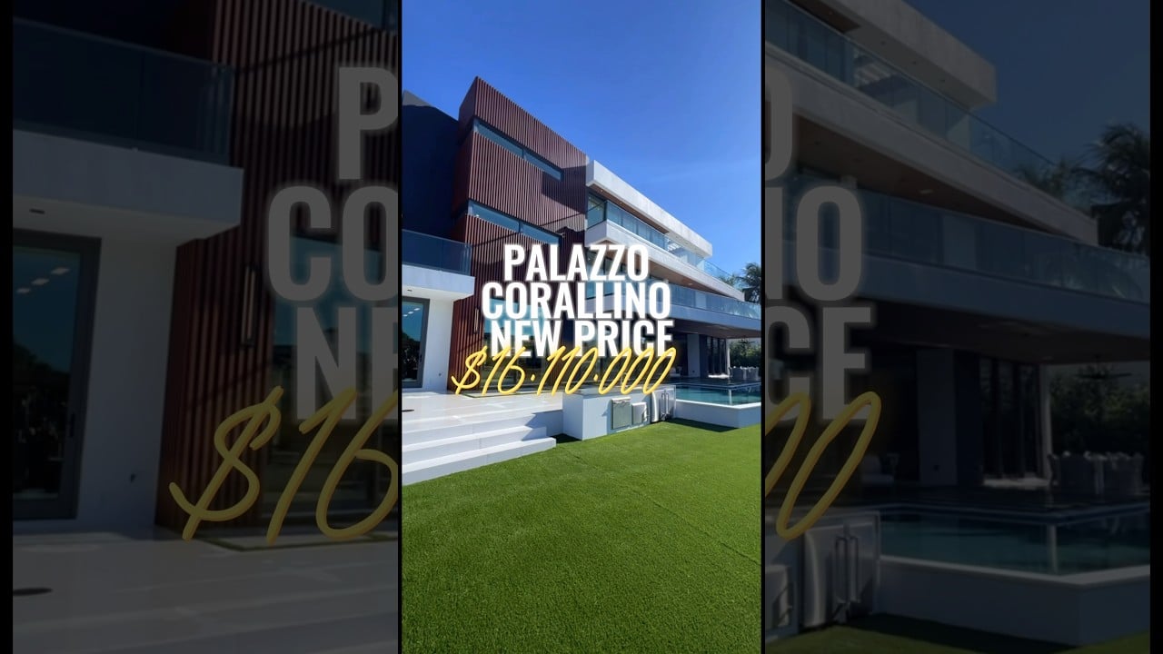 The Coral Palace of Fort Lauderdale📍2880 NE 28th St, Fort Lauderdale, FL 33306⁠💰 $16,110,000