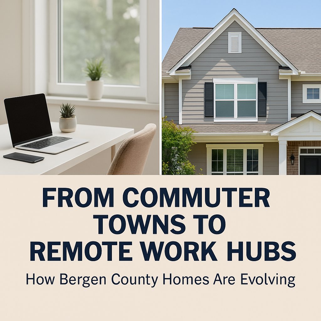 From Commuter Towns to Remote Work Hubs: How Bergen County Homes Are Evolving