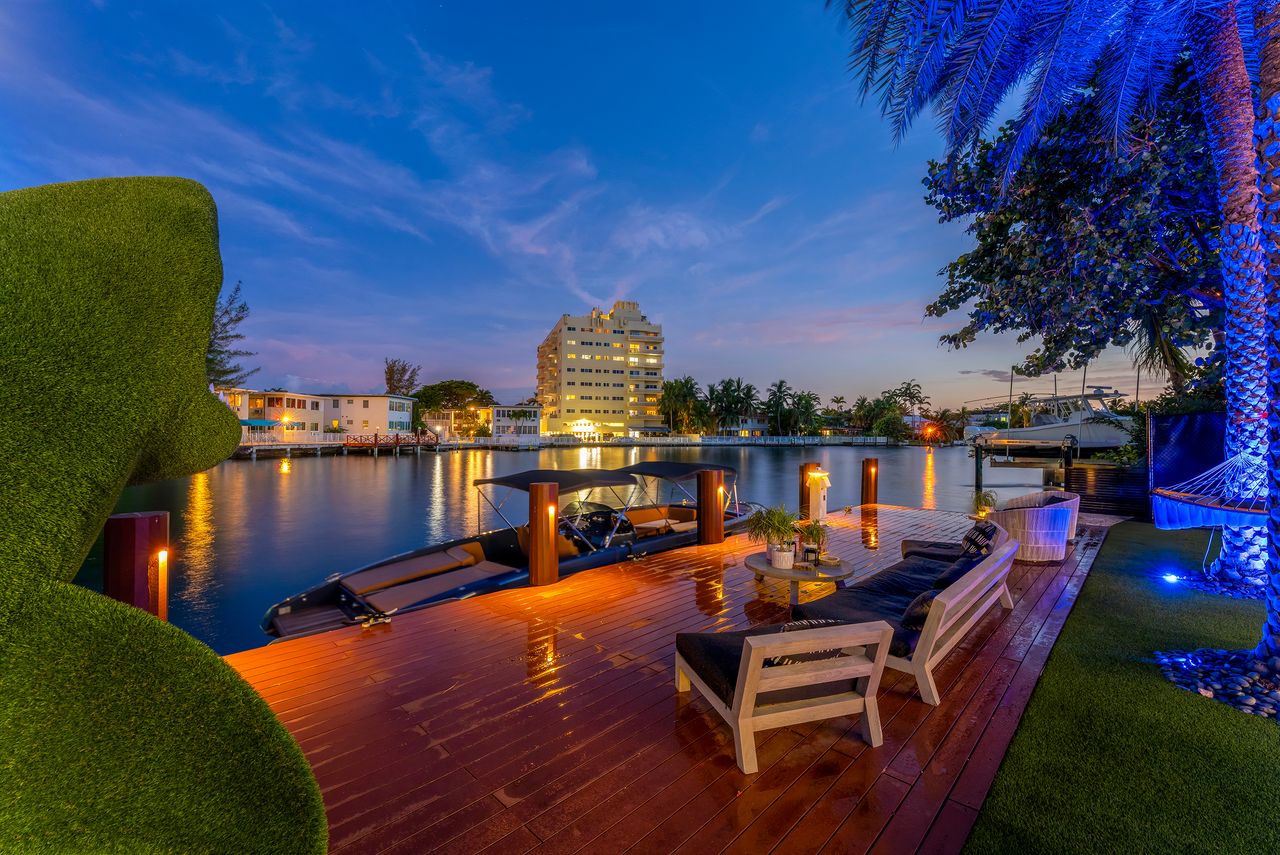 Striking Modern Tri-Level Waterfront Estate
