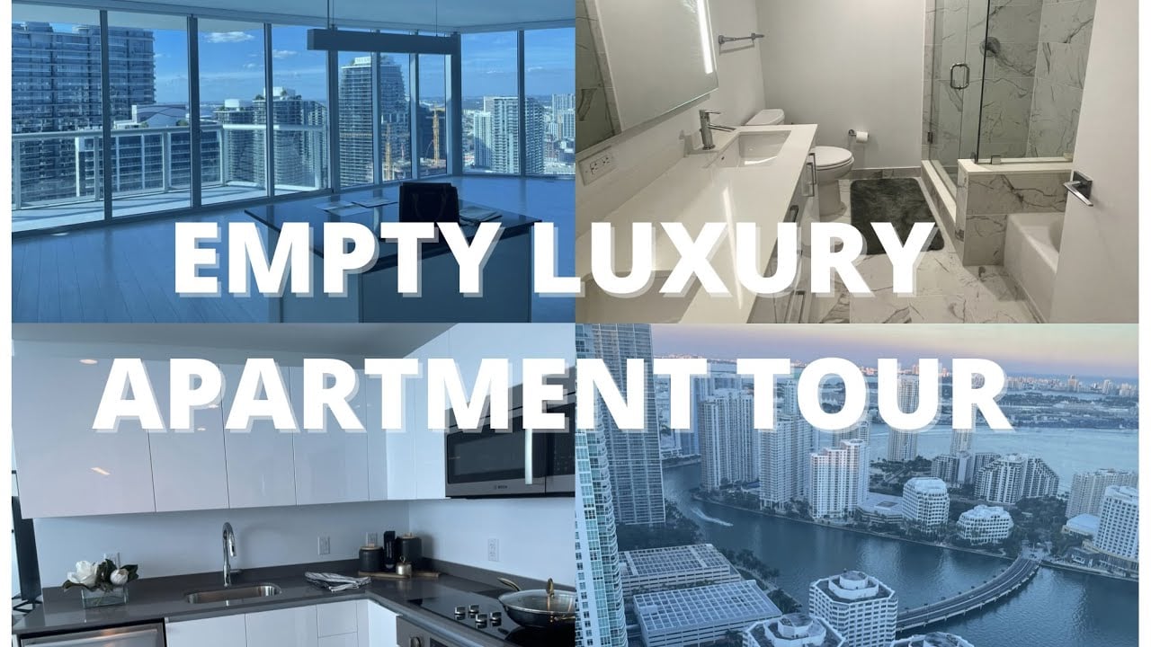 LUXURY EMPTY APARTMENT TOUR 2023