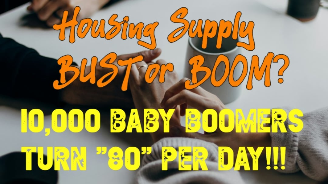  10,000 BABY BOOMERS TURN 80 PER DAY!!