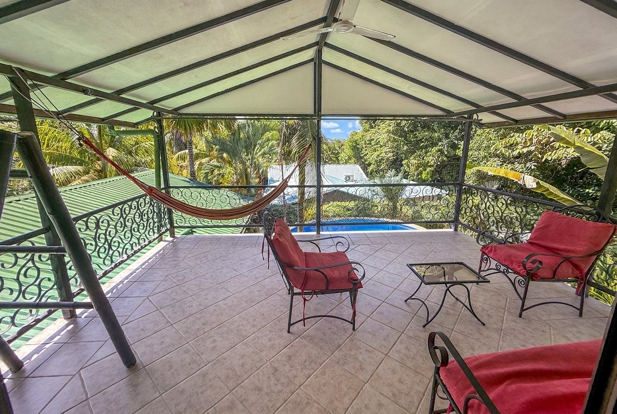 Serene 2-Bedroom Jungle Sanctuary with Private Pool & Gorgeous Balcony Views on Calle Buganvillea in Ojochal Costa Rica