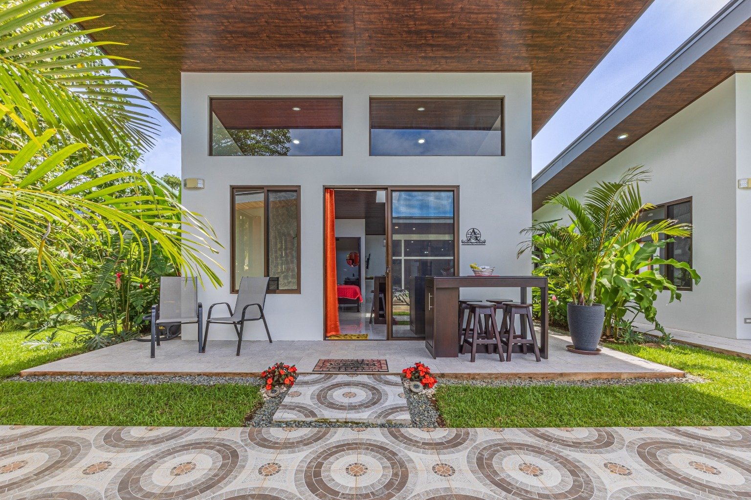 Incredible turnkey investment opportunity, 3 Rental villas, and a 2 Bedroom Home with a large pool.