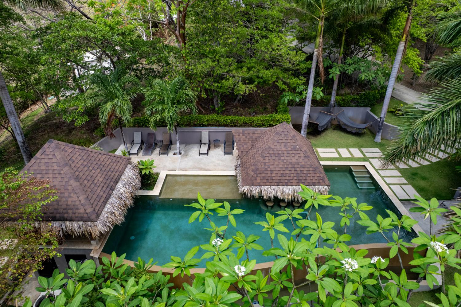 Casa Escondida | Luxury Jungle Estate with 3 Residences, 3 Pools & Income Potential Near Tamarindo