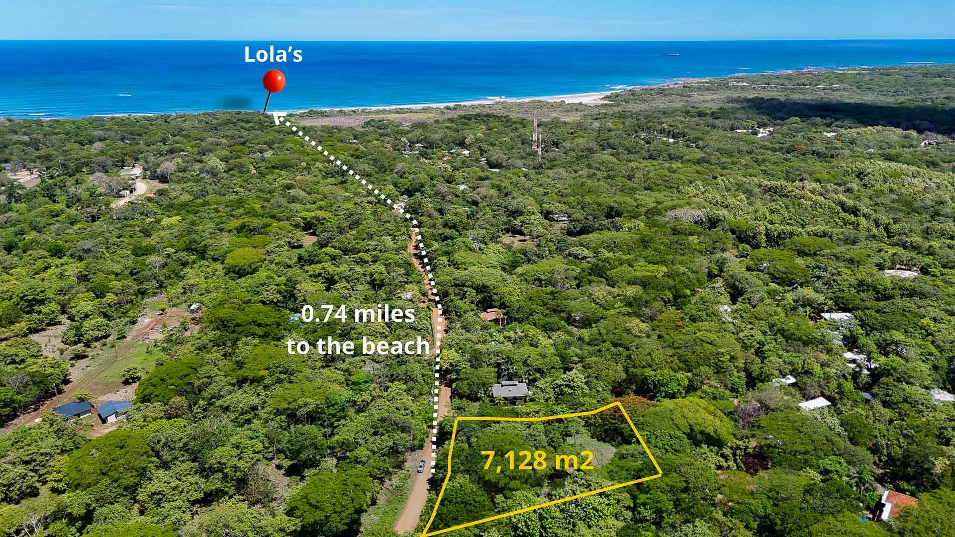 Acreage Estate Lot | 7,128 m² Buildable Property Near Playa Avellanas