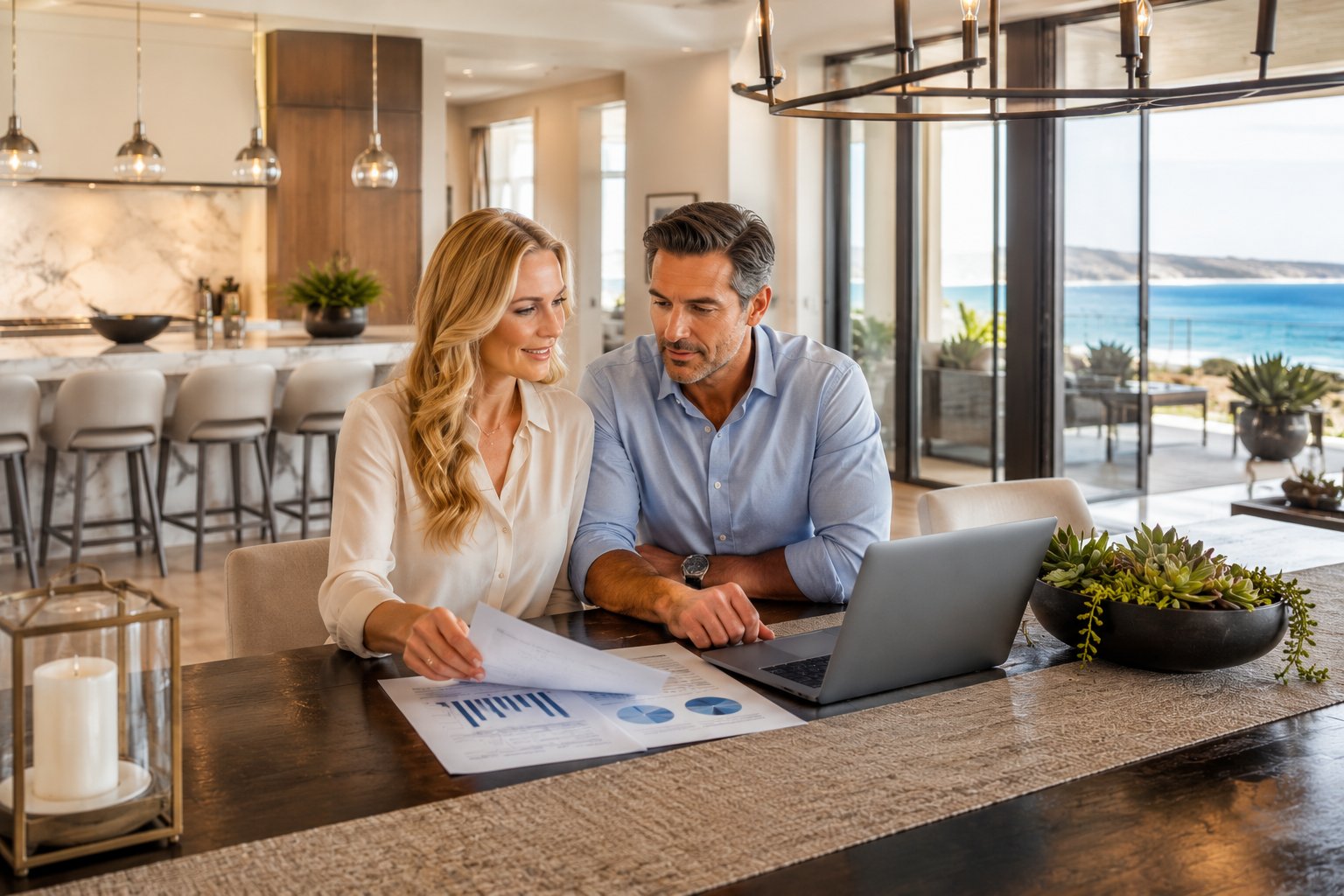 Real estate investor evaluating ROI and property performance in San Luis Obispo County