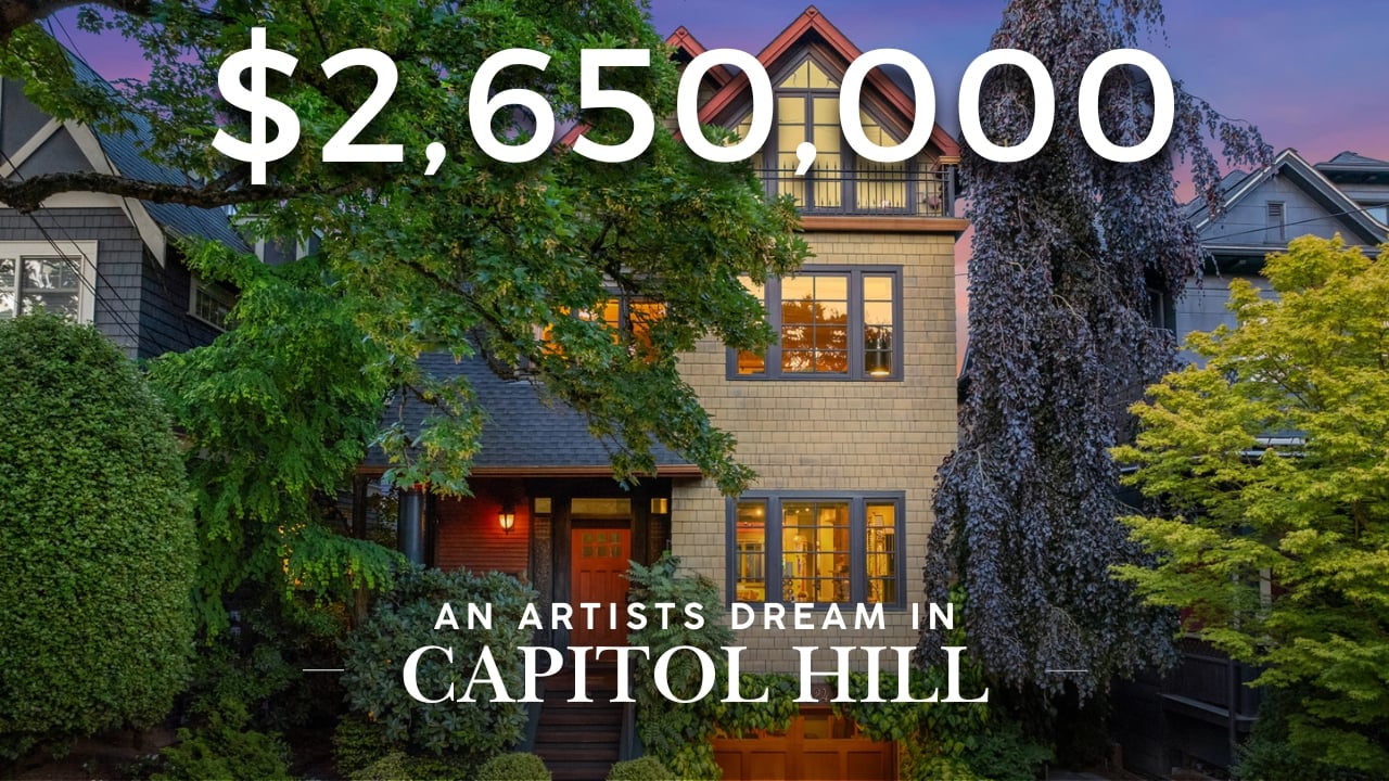 Inside a Stunning Gallery-Style Home in Capitol Hill! | Luxury Home Tours