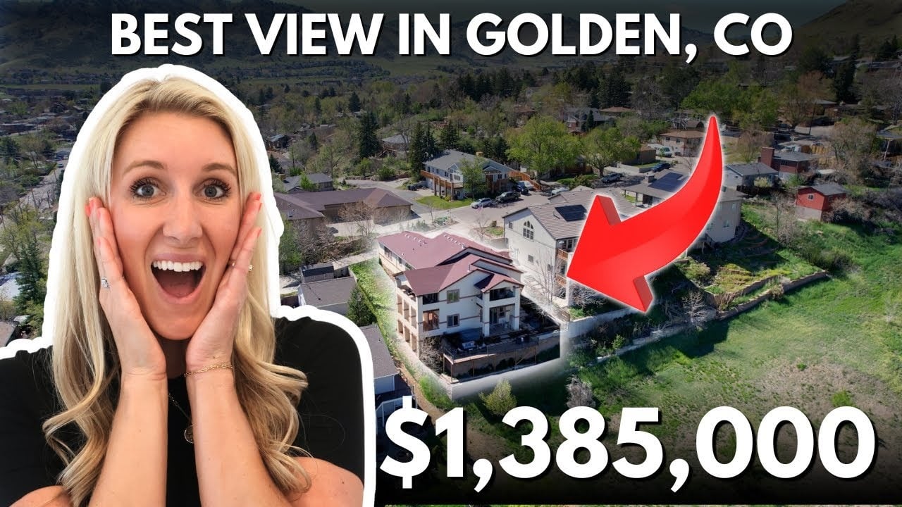  Golden, CO Living: Inside a Dream Home with Panoramic Mountain Views