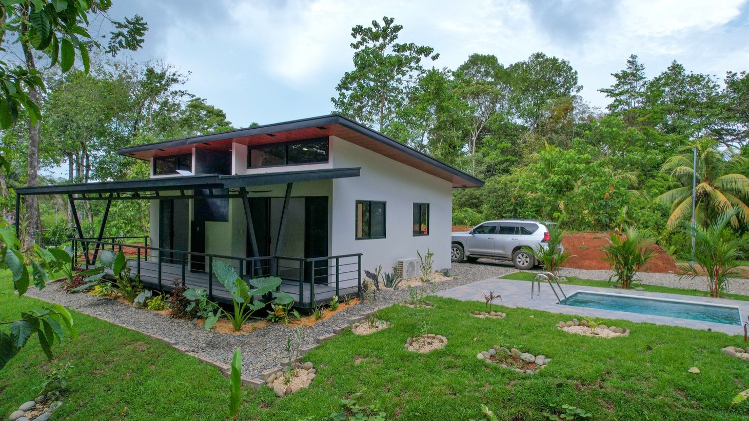 Brand New 2 Bedroom Home on Acreage Backing onto Jungle and Creek