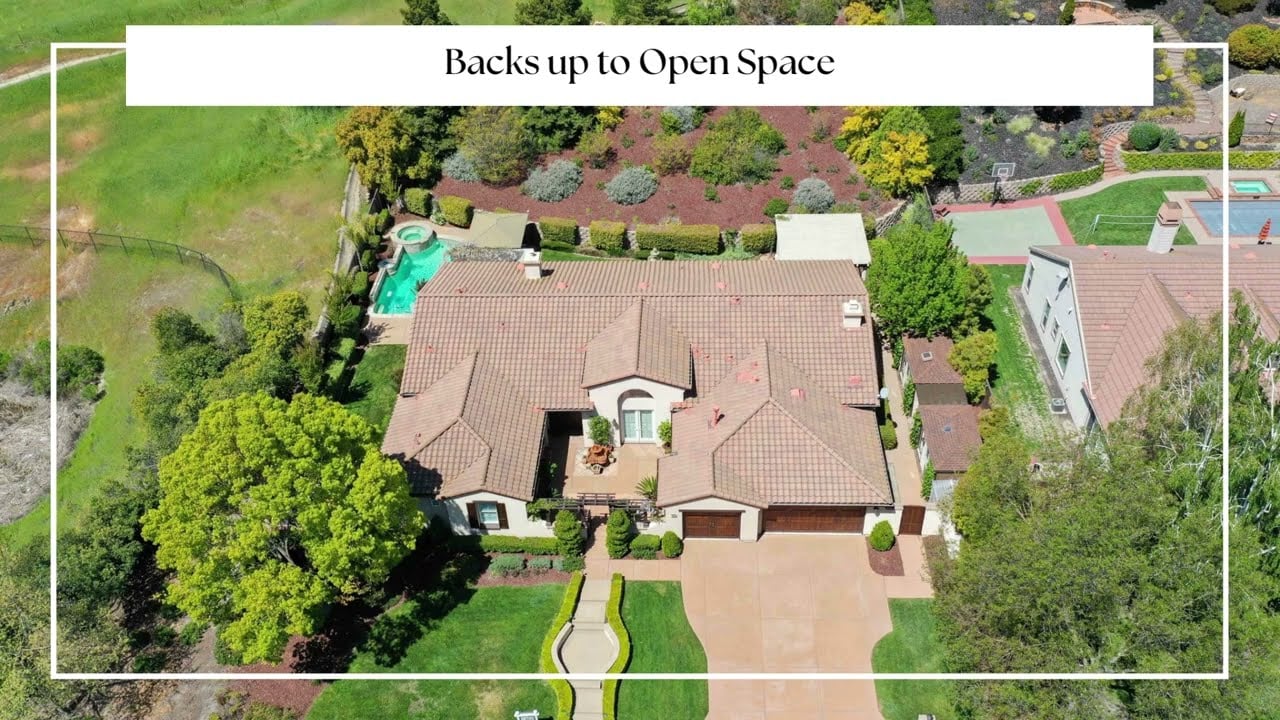 Stone Valley Oaks in Alamo for sale , 5 Bed, 4.5 Bath, Single Story on 1/2 Acre