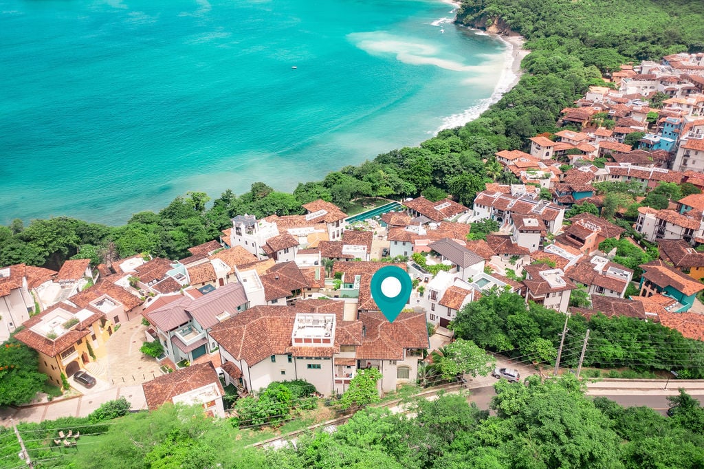 Villa Santorini | Four-level Oceanview Estate Nestled in the Hillside of Las Catalinas—Costa Rica’s Premier Car-free Beach Town.