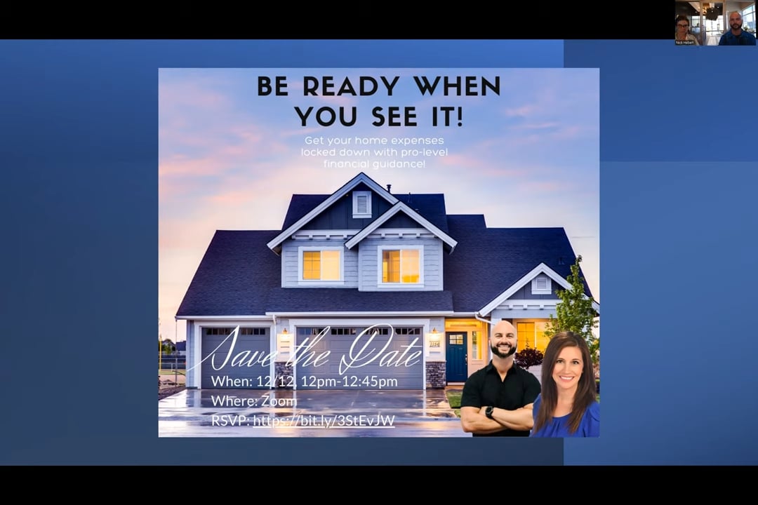 Be Ready When You See It!