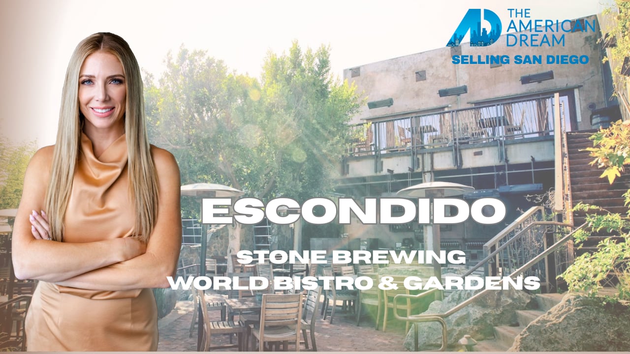Episode 10: Escondido Stone Brewing World Bistro & Gardens + Real Estate