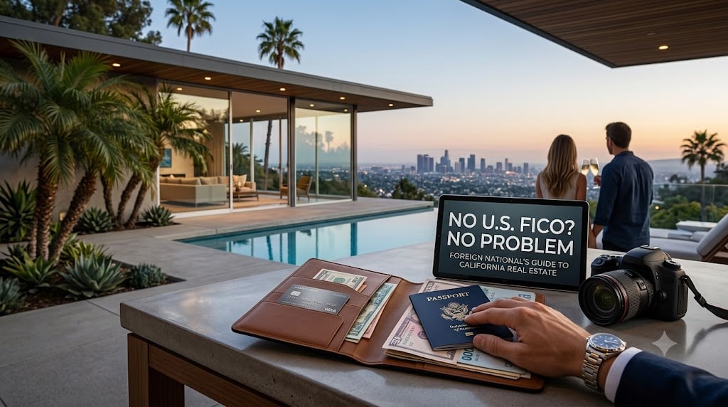 No U.S. FICO? No Problem: A Foreign National's Guide to Buying California Real Estate