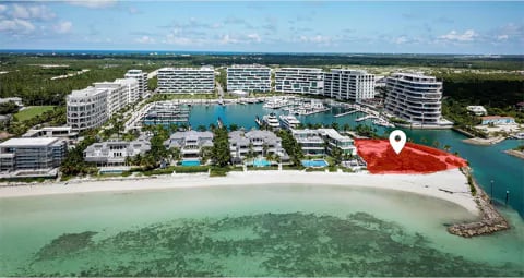 Beachfront Position in Albany, Bahamas