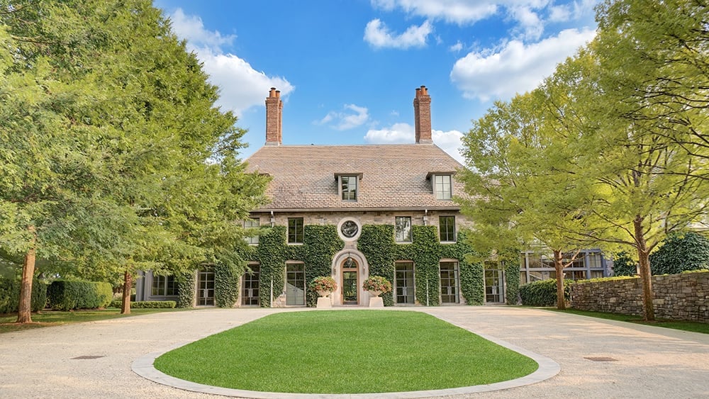 This $32.5 Million Greenwich Mansion Has a Secret Tunnel That Leads to Its Indoor Pool