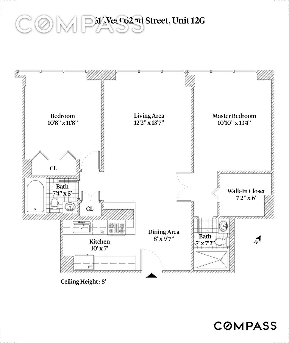 61 W 62nd St #12G