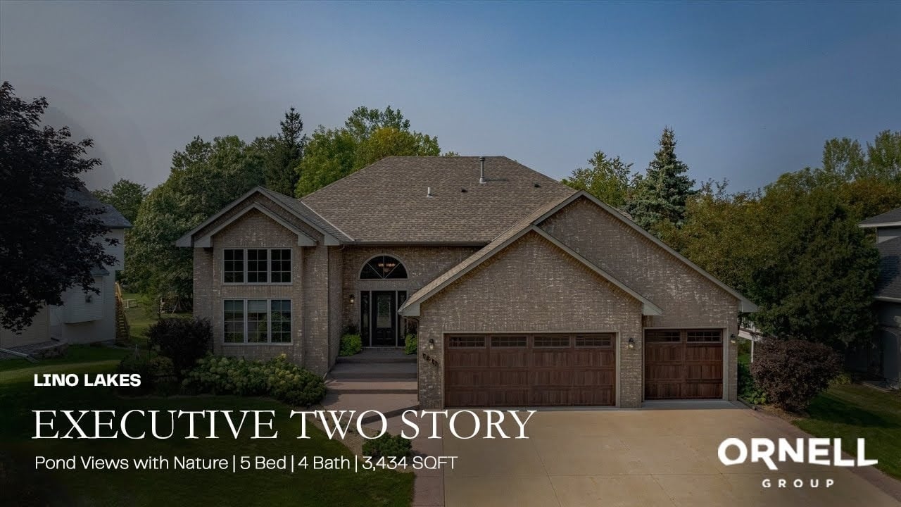 EXECUTIVE TWO STORY: $560K Pond Views with Nature Home | 5 Bed | 4 Bath | 3,434 SQFT #ornellgroup
