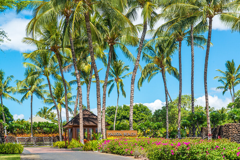 PAUAO BEACH MAUNA LANI BIG ISLAND