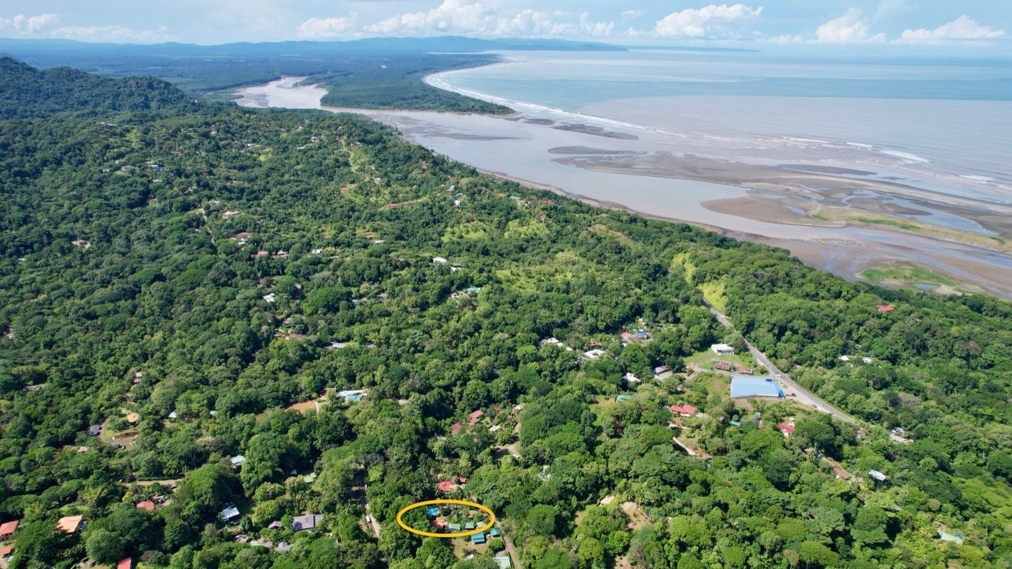 Tropical River Property with Cabinas, Pool & Event Space in Ojochal