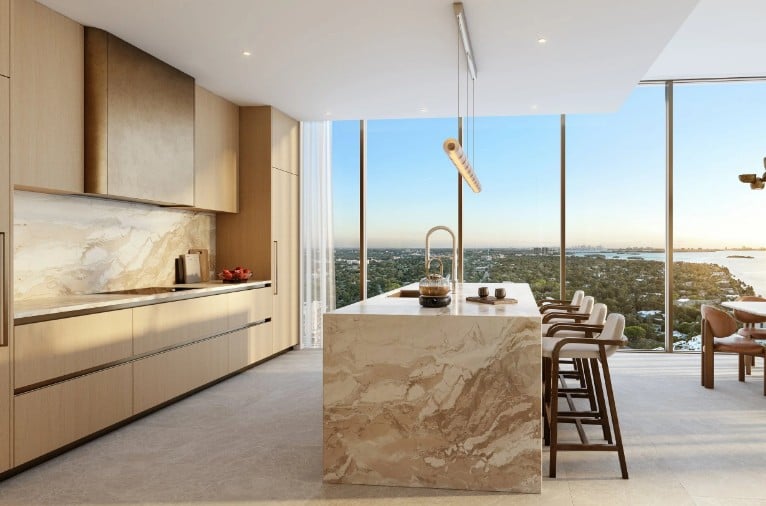 Kempinski Residences Miami Design District Reveals New Interior and Amenity Renderings