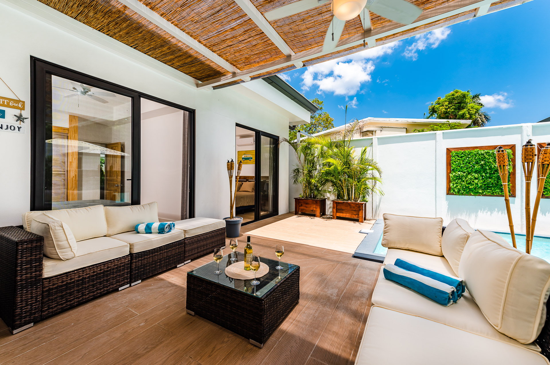 Villa Mot Mot | Welcome to Villa Mot Mot! Private Oasis! 2 Minute Walk to Beach!