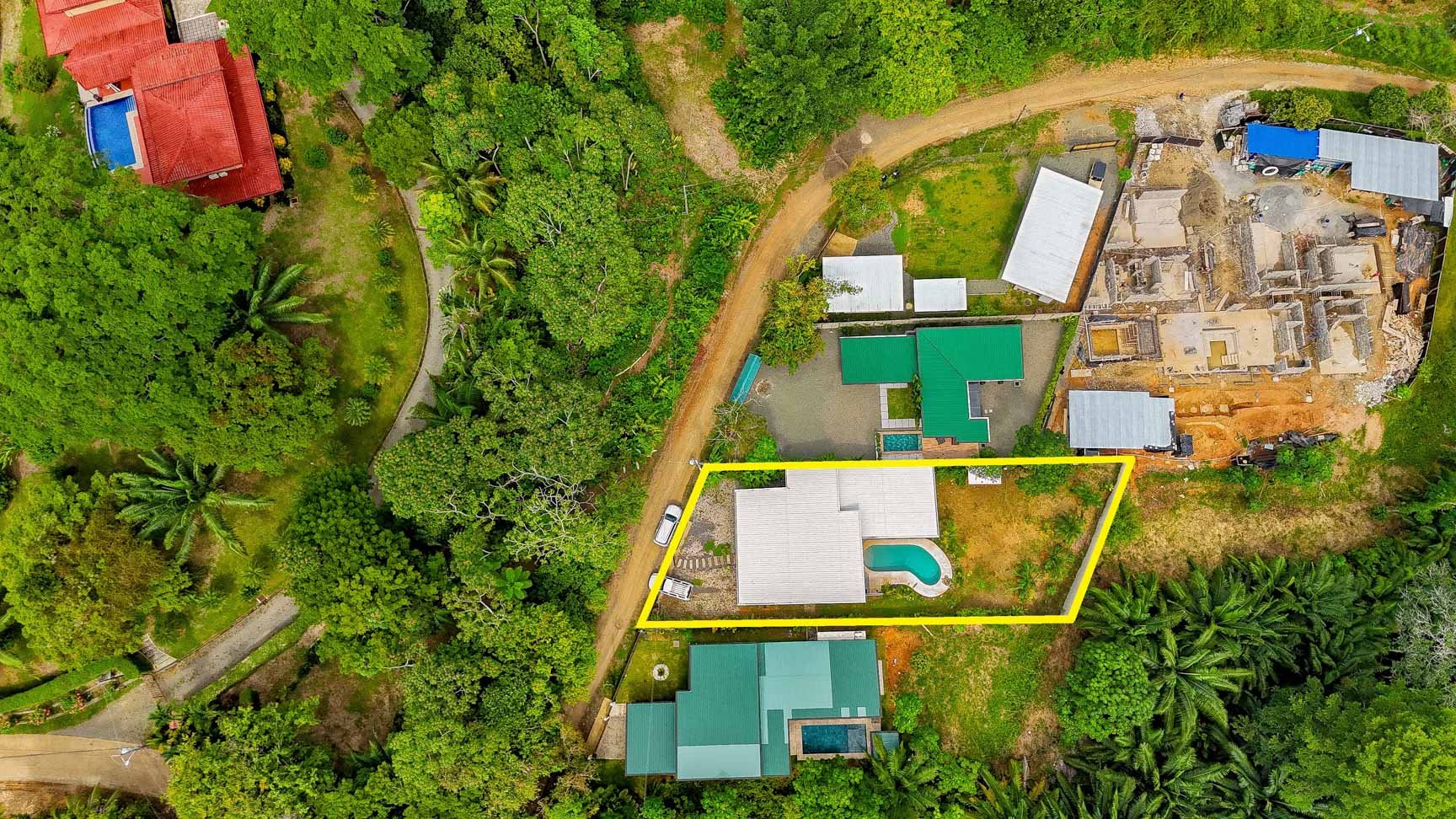 3 Bedroom Resort-Style Home with Pool for Sale in Uvita