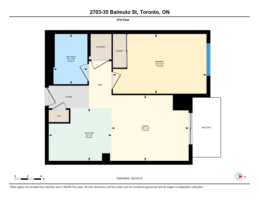 Uptown Residences 1-Bedroom Suite