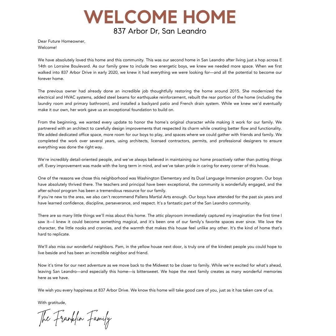 Welcome Home