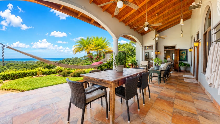 Tropical Hacienda with Breathtaking Whitewater Views in Most Desirable Gated Community in Ojochal