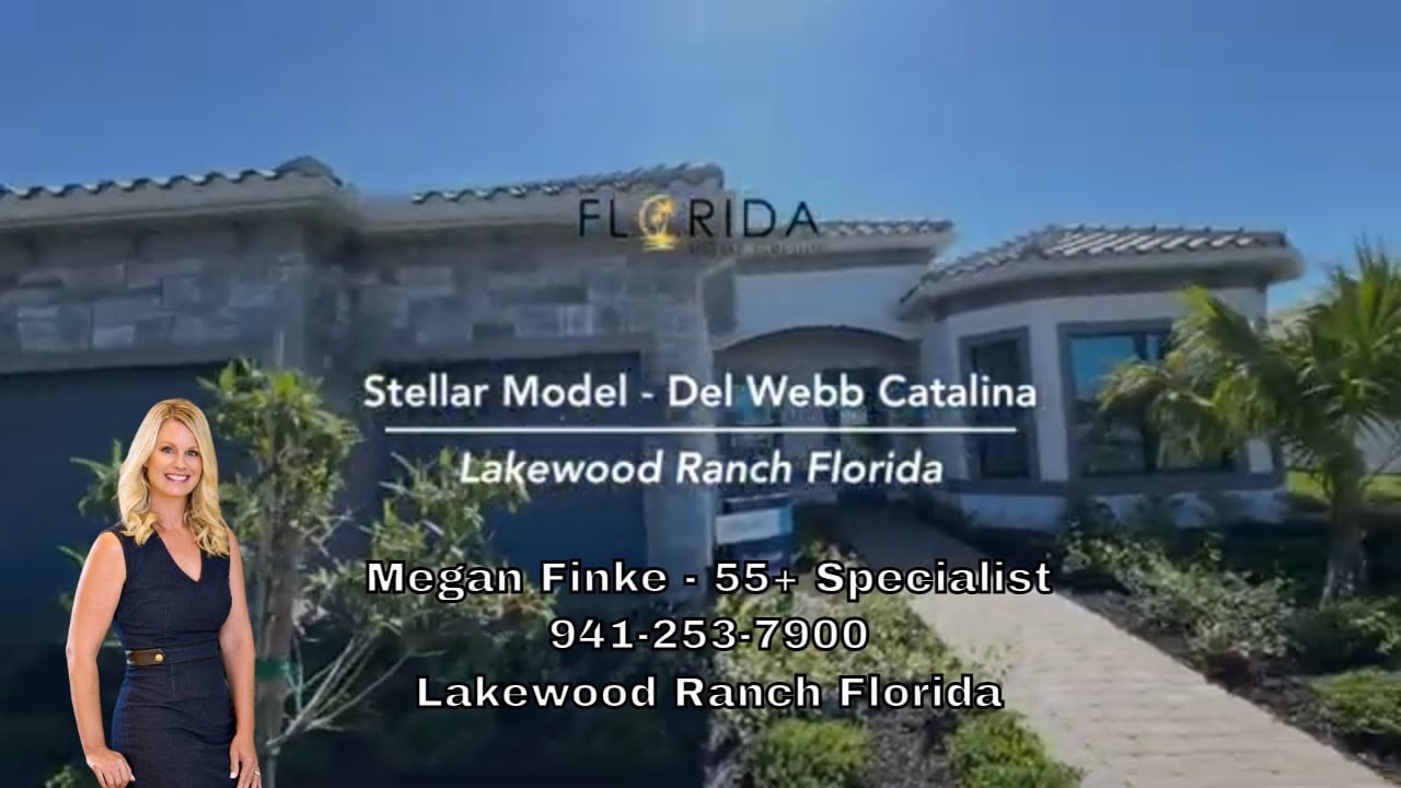 Stellar Model in Del Webb Catalina | 55+ Luxury Living in Lakewood Ranch, FL
