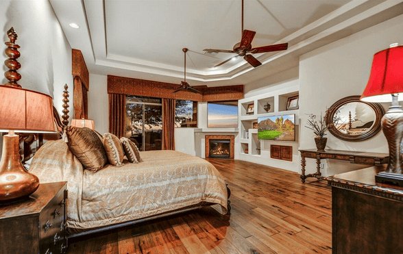 Outdated Southwest Bedroom