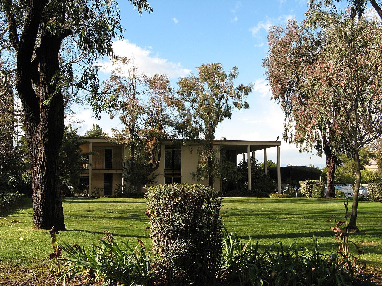 University of the West campus in Rosemead, photographed in January 2007