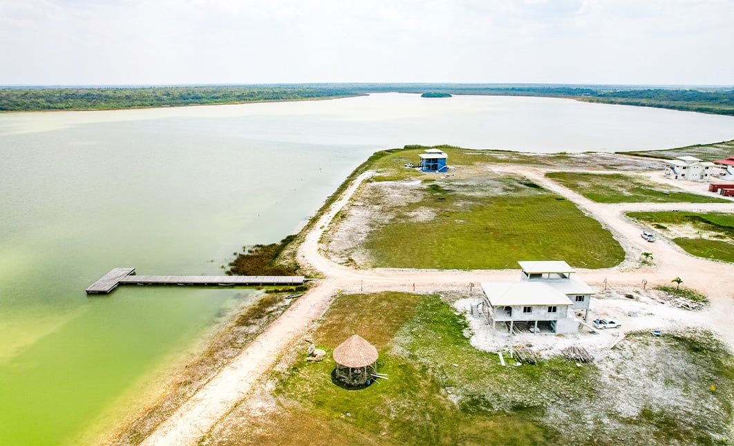 4 bed, 4 bath Waterfront Villa in Cudjoe Lagoon Estate, Corozal, Northern Belize