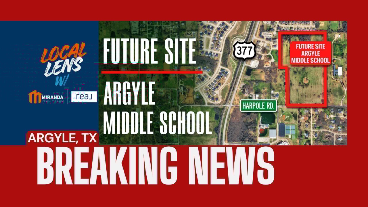 New Argyle ISD Middle School Coming to Harpole Road in Denton County