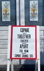 Copake Grange Steps Up to Deliver Groceries