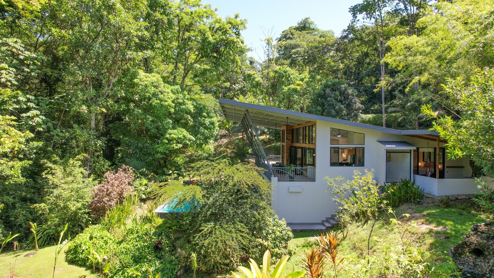 Newly Remodeled 3 Bedroom Gated Home for Sale in Las Brisas, Uvita | Private Modern Jungle Retreat