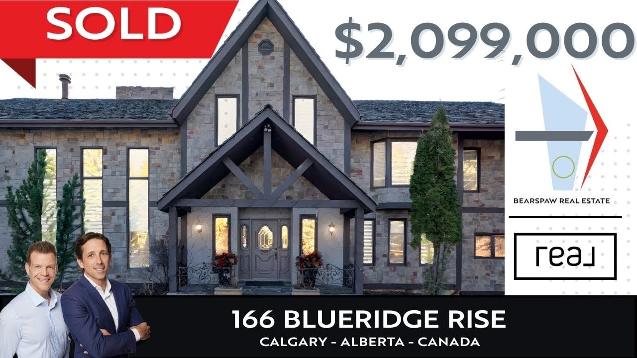 Bearspaw Real Estate Luxury Tour - 166 Blueridge Rise