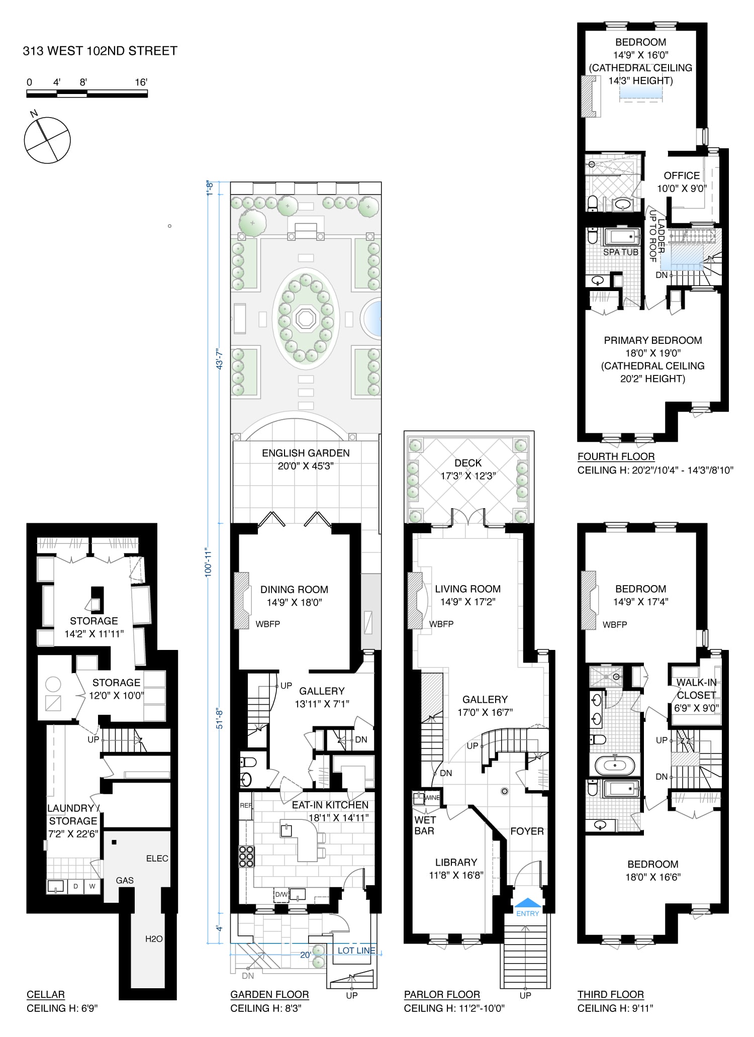 313 West 102nd Street, Townhouse