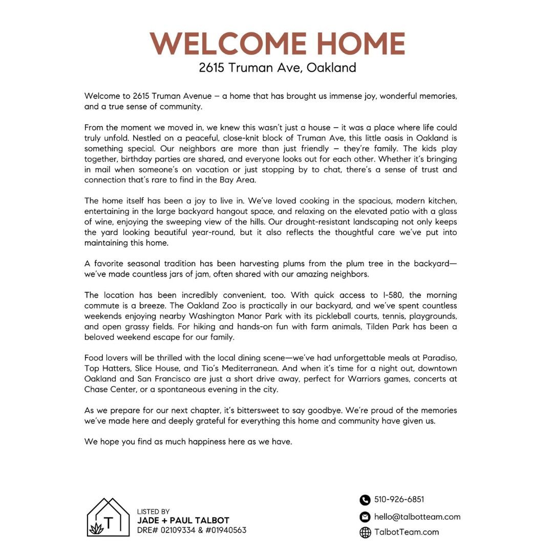 Welcome Home