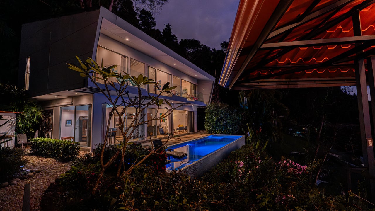 Luxury Whitewater Ocean View Home in Ayacucho Dominical