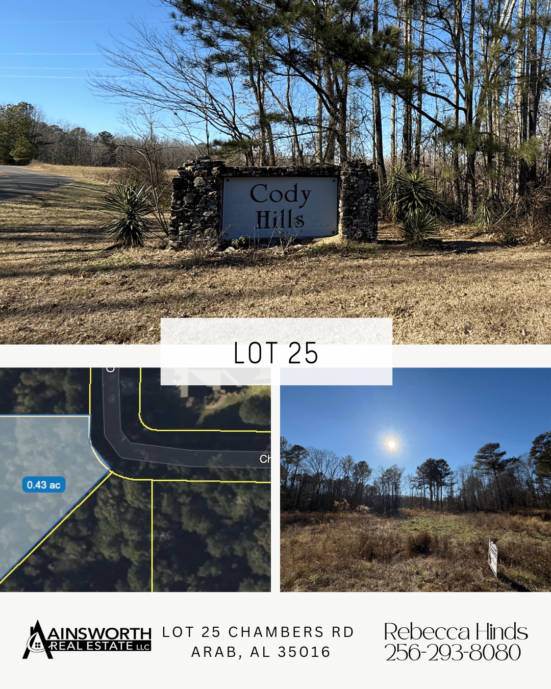 Cody Hills Subdivision 